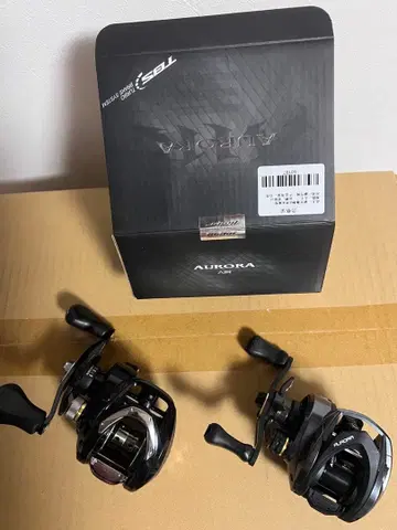 HSTAR AURORA AIR 다이와 BASSx80 베이트 낚시릴 세트