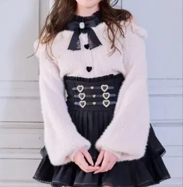 LIZLISA 레이어드 스타일 어깨 트임 니트