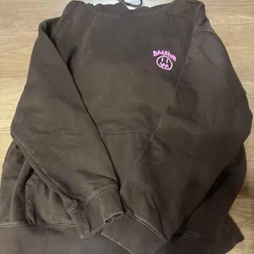 BEASTER 후드티 다크 브라운