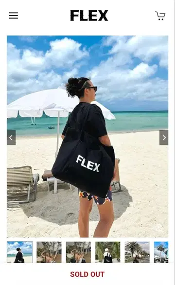 FLEX 토트백 블랙