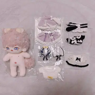 무속성 봉제 인형 20cm 10cm 의류 세트