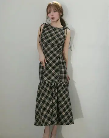 ANDMARY Grenda ribbon long dress AM1294
