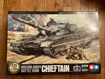 타미야 RC 무선 조종 1/25 치프틴 CHIEFTAIN