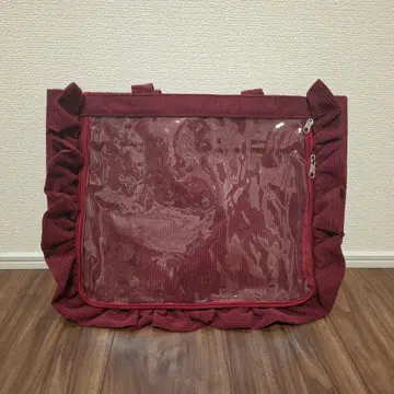 자카마트 이타백 A4 프릴 토트백 코듀로이