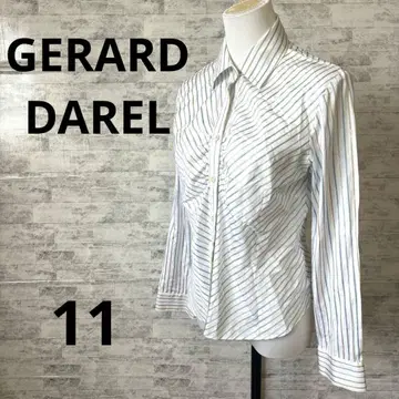 GERARDDAREL 제라르다렐 스트라이프 긴팔 셔츠 블라우스