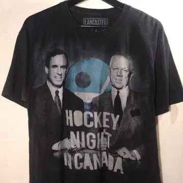 LANCASTER Hockey Night 티셔츠 L 블랙 w2379
