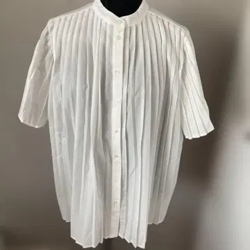 ZARA 플리츠 셔츠 새상품 깔끔하고 여유로운 실루엣