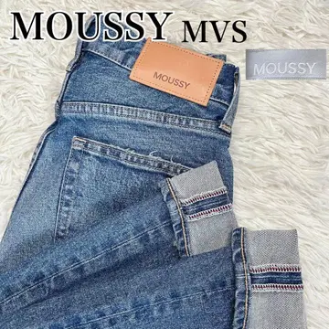 신 로고 현행 MOUSSY 마우지 MVS FLARE 플레어 데님 26