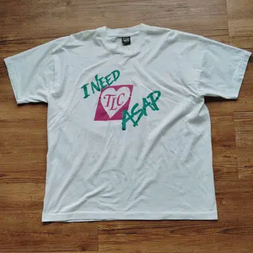 90s I NEED TLC ASAP 빈티지 T셔츠 XXL