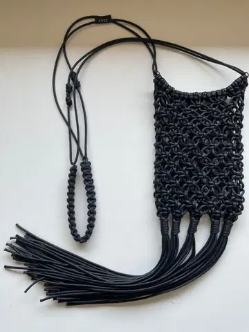 S'YTE ACRYLIC CORD MACRAM_ MINI POCHETTE
