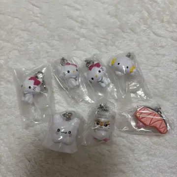 산리오 캐릭터즈 메지루시 참 6종 세트