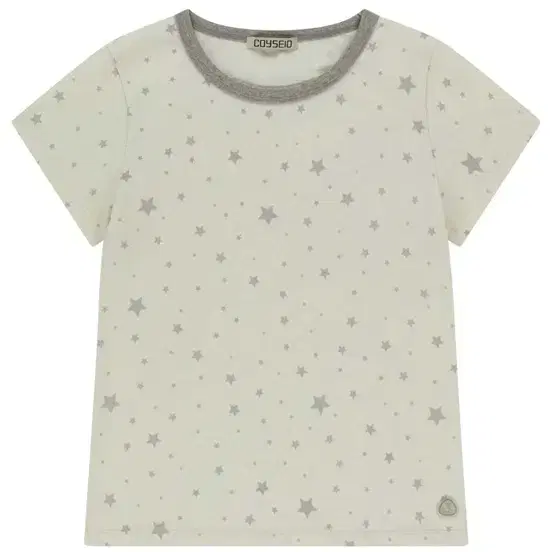 코이세이오 MILKY STAR T-SHIRT IVORY
