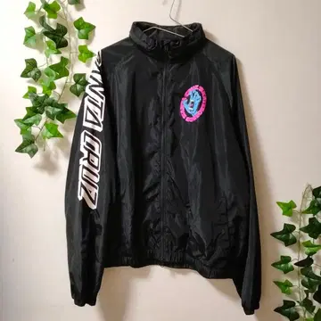 SANTA CRUZ 나일론 점퍼 블랙 L