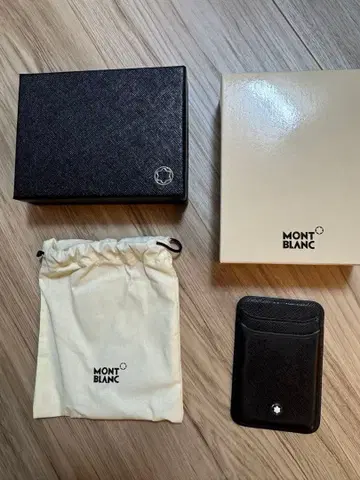 몽블랑 MAGSAFE 카드 홀더 사르토리알 리얼 가죽