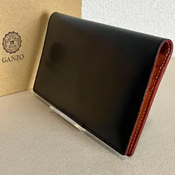 미사용품 GANZO 간조 신브라이들 장지갑 57119 블랙 박스 포함