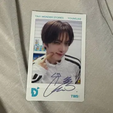 TWS DICON 팝업 POPUP 폴라로이드 영재