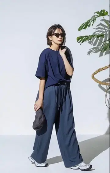 FORME 린넨 라이크 팬츠 차콜 MOTHER 히가시하라 아키 25ss