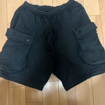 XLARGE 카고 숏팬츠 블랙