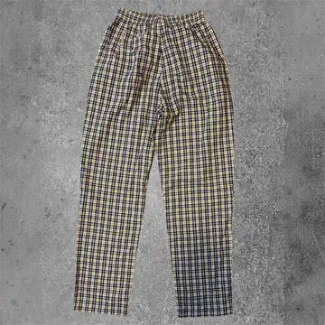 [레어] 80s90s Jantzen 체크 팬츠 Vintage