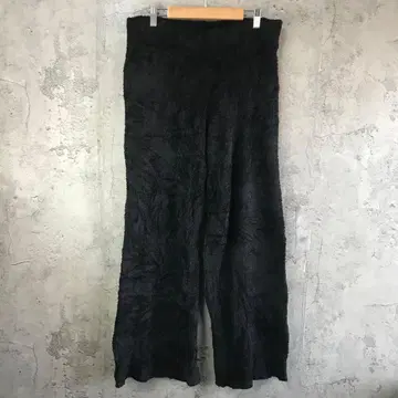 E241 구제 의류 파자마 팬츠 블랙 무지 90s Y2K