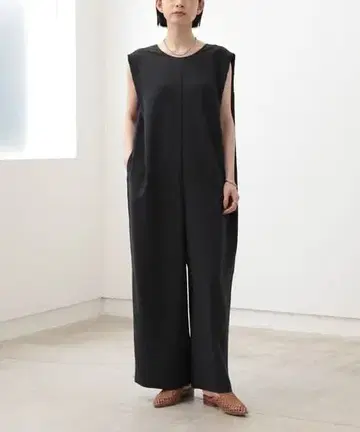 for/c 슬리브리스 올인원 흑먹색 블랙 L 사이즈