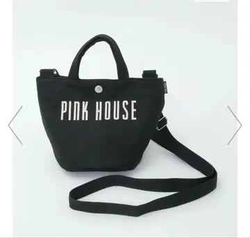 PINK HOUSE 2WAY 미니 토트백 블랙