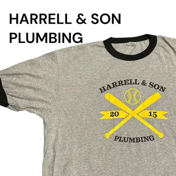 [ HARRELL & SON PLUMBINH ] 링거 티셔츠 2XL
