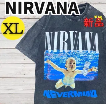 닐바나 NIRVANA 새상품 해외 밴드 티셔츠 미사용 새상품 락 2881