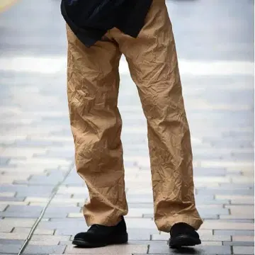 오라리 WRINKLED WASHED FINX TWILL PANTS 4