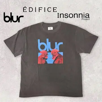 새상품 EDIFICE 별주 인소니아 프로젝트 blur BANG T셔츠
