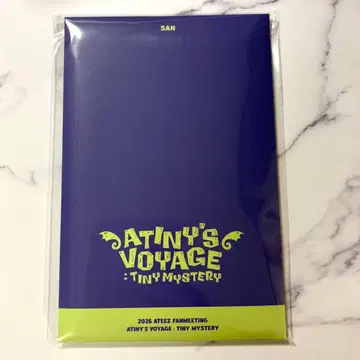 ATEEZ 팬미팅 산 포토세트 본국 MD 트레카 서울 새상품