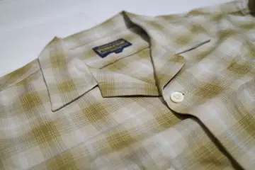 PENDLETON 긴팔 셔츠 체크 무늬 베이지 계열 M 사이즈