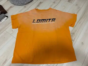 LOMITA 반팔 T셔츠 오렌지 F 사이즈