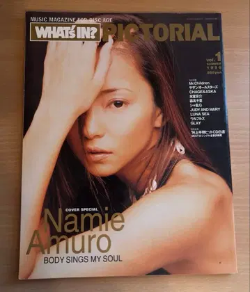 WHAT's IN? PICTORIALvol.1 아무로 나미에 표지