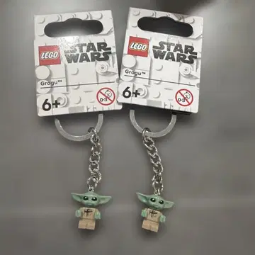 LEGO 스타워즈 그로구 키체인 2개 세트 레고