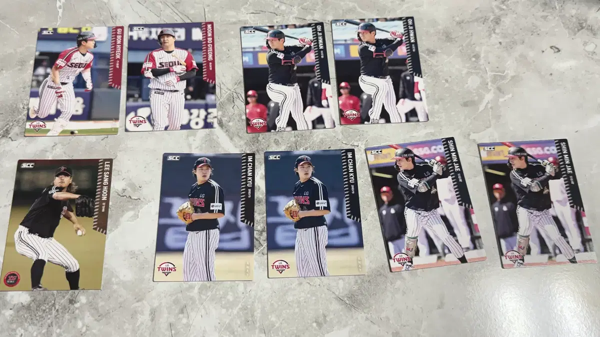 2026 KBO 오피셜 컬렉션카드 (LG 트원스) 일괄 판매