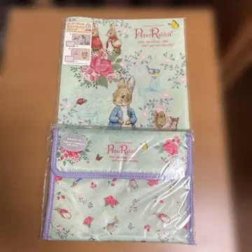 미개봉 새상품! Peter Rabbit 편리한 멀티 케이스와 클리어 파일 세트
