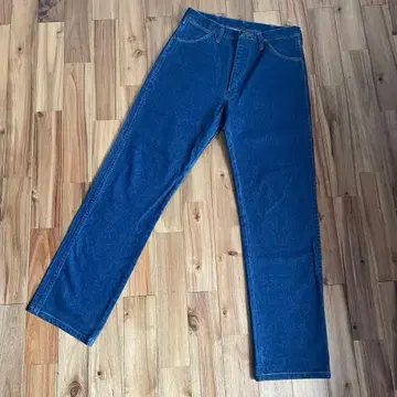Wrangler 13MWZ 스트레이트 데님 다크 네이비 90s USA제 w32