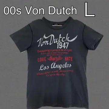 Von Dutch 티셔츠 L 사이즈 블랙