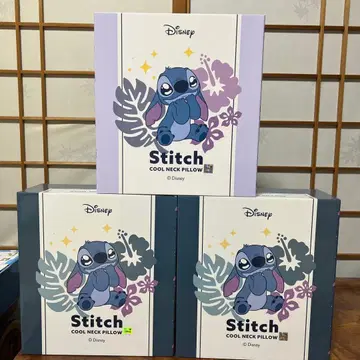 Disney Stitch 쿨넥 필로우 스티치 시원함 총 2종 세트