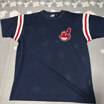 MLB 클리블랜드 인디언스 메쉬 T셔츠 L 사이즈