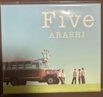 아라시 Five CD DVD 파미쿠라 한정판