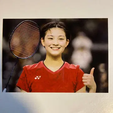 미야자키 유카 배드민턴 사진 6장 새상품급 레어 무료배송 익명 배송