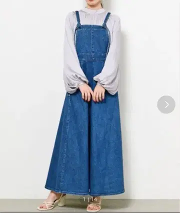 [ SNIDEL x Healthy DENIM ] 스나이델 데님 원피스
