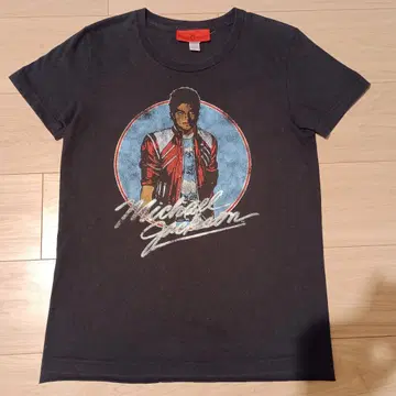 Michael Jackson 반팔 티셔츠 블랙 L 사이즈