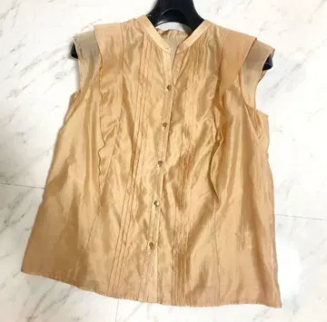[새상품급] 에어리 프릴 블라우스 오렌지 M