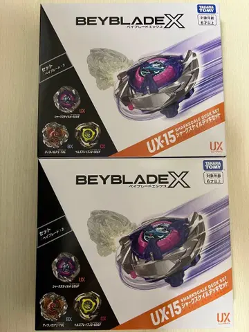 BEYBLADE X UX-15 샤크스케일 덱 세트