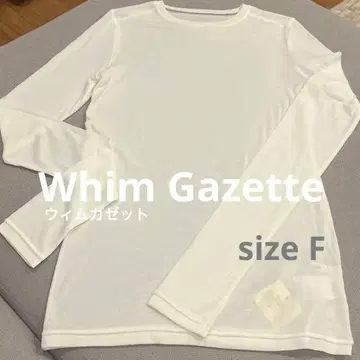 Whim Gazette 윔 가젯 시어 풀오버 긴팔 T