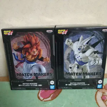 드래곤볼 GT MATCH MAKERS 피규어 2종 세트