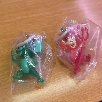 톰과 제리 천사와 악마 메지루시 가챠 마스코트 악마 세트